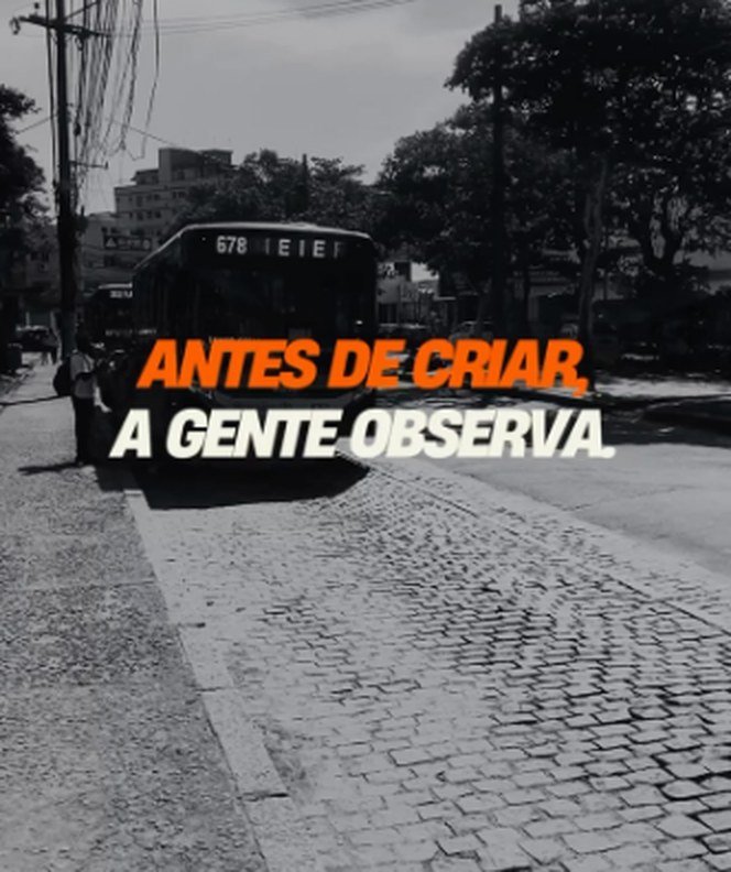 Reel da 2OT: Antes de criar, a gente observa.